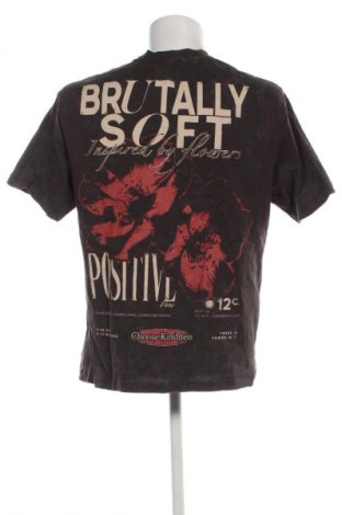 Herren Shirt Bershka, Größe M, Farbe Grau, Preis 9,72 €