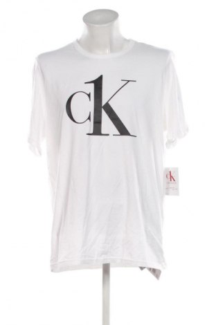 Herren T-Shirt Calvin Klein, Größe XL, Farbe Weiß, Preis € 51,99