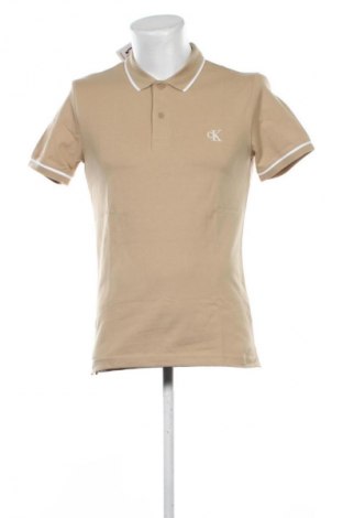 Férfi póló Calvin Klein Jeans, Méret M, Szín Bézs, Ár 22 229 Ft