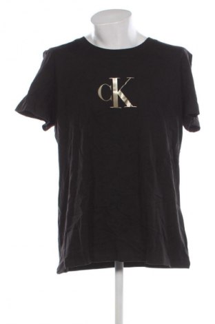 Herren T-Shirt Calvin Klein Jeans, Größe 5XL, Farbe Schwarz, Preis € 41,99