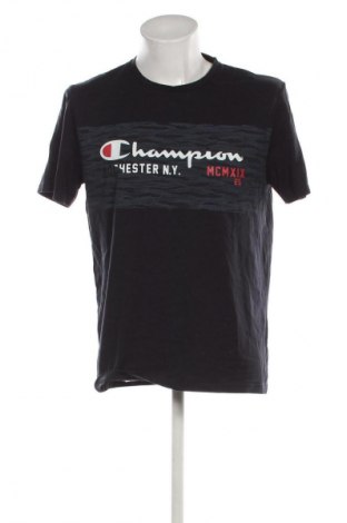Ανδρικό t-shirt Champion, Μέγεθος XL, Χρώμα Μπλέ, Τιμή 10,23 €