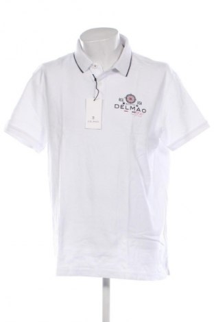 Herren Shirt Delmao, Größe XXL, Farbe Weiß, Preis 24,99 €