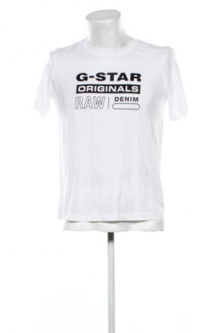 Herren Shirt G-Star Raw, Größe L, Farbe Weiß, Preis 31,99 €