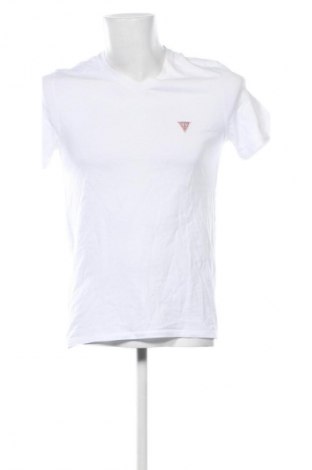 Tricou de bărbați Guess, Mărime M, Culoare Alb, Preț 107,99 Lei