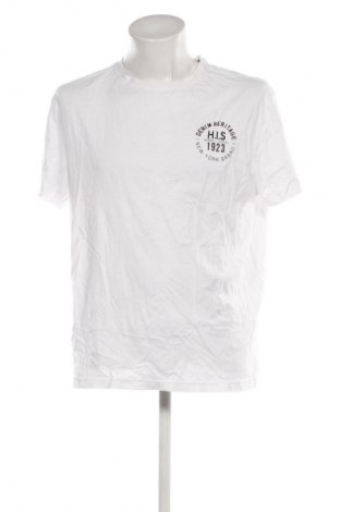 Tricou de bărbați H.I.S, Mărime XXL, Culoare Alb, Preț 48,99 Lei