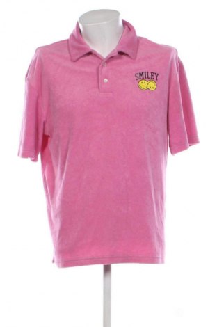 Мъжка тениска H&M, Размер M, Цвят Розов, Цена 30,61 лв.