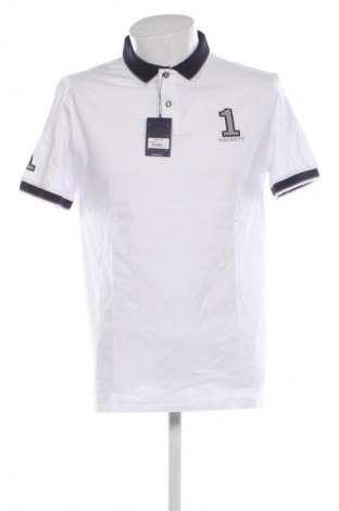 Férfi póló Hackett, Méret L, Szín Fehér, Ár 25 489 Ft
