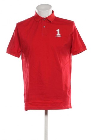 Męski T-shirt Hackett, Rozmiar XL, Kolor Czerwony, Cena 241,99 zł