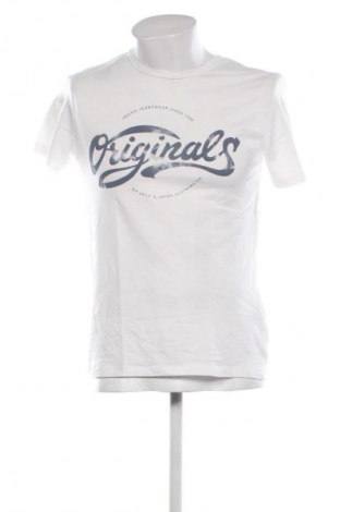 Мъжка тениска Jack & Jones, Размер M, Цвят Бял, Цена 13,69 лв.