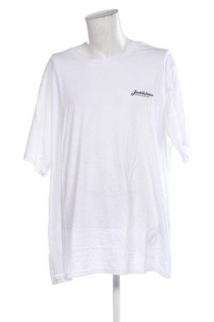 Herren Shirt Jack & Jones, Größe 5XL, Farbe Weiß, Preis 21,99 €