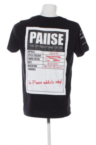Tricou de bărbați Pause Jeans, Mărime L, Culoare Negru, Preț 105,00 Lei