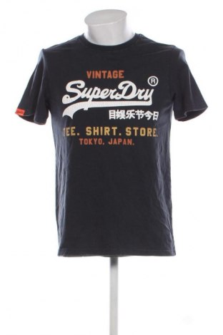 Tricou de bărbați Superdry, Mărime M, Culoare Albastru, Preț 126,99 Lei