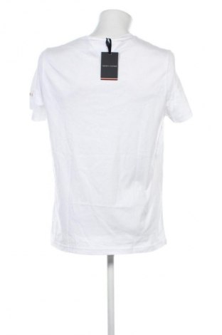 Męski T-shirt Tommy Hilfiger, Rozmiar XL, Kolor Biały, Cena 226,99 zł