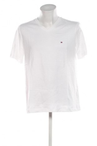 Tricou de bărbați Tommy Hilfiger, Mărime L, Culoare Alb, Preț 195,99 Lei