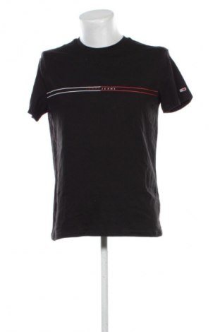 Ανδρικό t-shirt Tommy Jeans, Μέγεθος L, Χρώμα Μαύρο, Τιμή 29,99 €