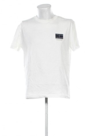Męski T-shirt Tommy Jeans, Rozmiar L, Kolor Biały, Cena 150,99 zł