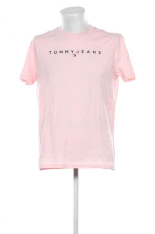 Herren Shirt Tommy Jeans, Größe L, Farbe Rosa, Preis 37,99 €