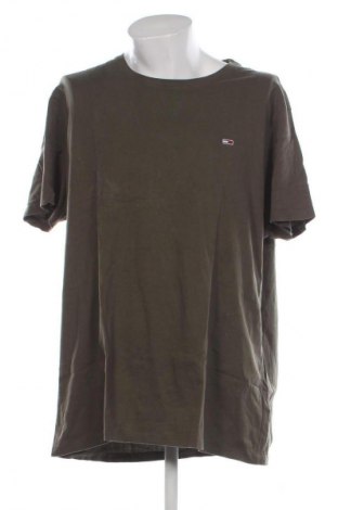 Herren T-Shirt Tommy Jeans, Größe 4XL, Farbe Grün, Preis € 41,99
