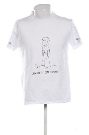 Мъжка тениска Unbranded, Размер M, Цвят Бял, Цена 17,99 лв.