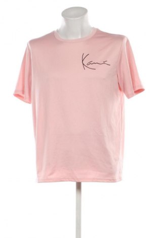 Мъжка тениска Karl Kani, Размер L, Цвят Розов, Цена 25,42 лв.