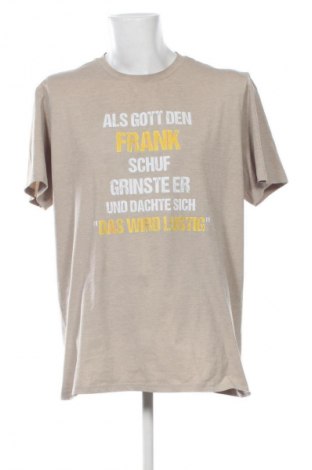 Herren Shirt Unbranded, Größe XXL, Farbe Beige, Preis 10,00 €