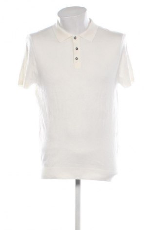 Herren Shirt Zara, Größe L, Farbe Weiß, Preis 7,99 €