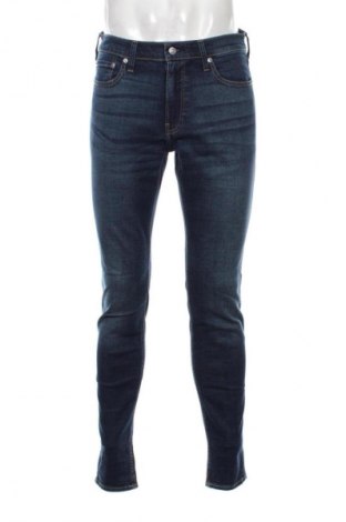 Blugi de bărbați Hollister, Mărime M, Culoare Albastru, Preț 247,37 Lei