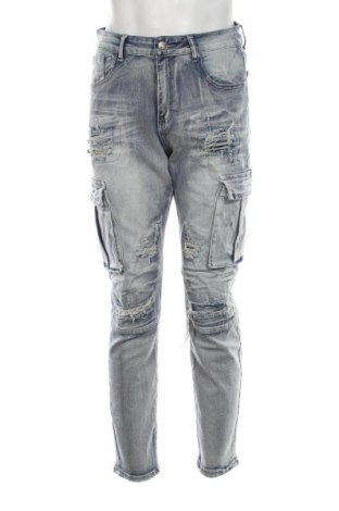 Blugi de bărbați Unbranded, Mărime M, Culoare Albastru, Preț 102,89 Lei