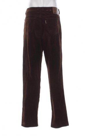 Pantaloni raiați de bărbați Joker, Mărime XL, Culoare Maro, Preț 29,99 Lei