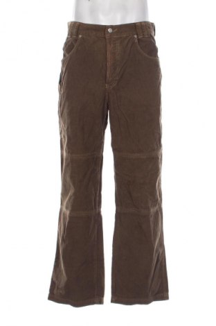 Pantaloni raiați de bărbați Unbranded, Mărime L, Culoare Maro, Preț 102,89 Lei