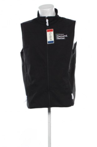 Мъжки елек Clique, Размер L, Цвят Черен, Цена 9,99 лв.