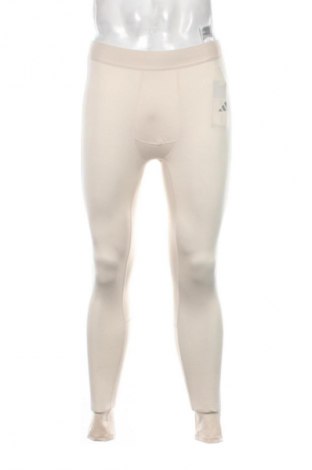 Herren Leggings Adidas, Größe M, Farbe Beige, Preis 51,15 €