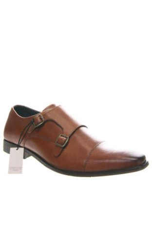 Мъжки обувки Pier One, Размер 46, Цвят Кафяв, Цена 93,99 лв.