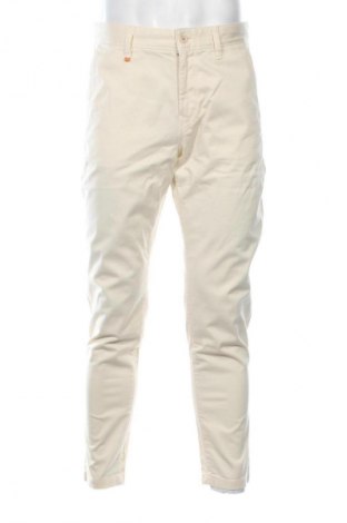Pantaloni de bărbați BOSS, Mărime M, Culoare Ecru, Preț 484,99 Lei