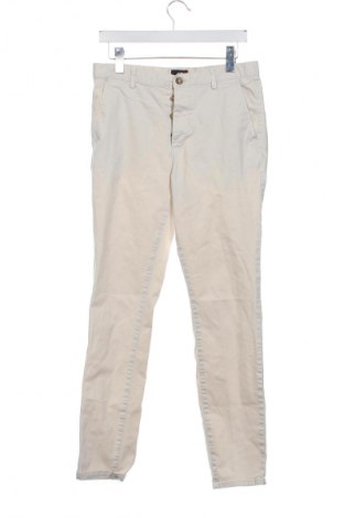 Pantaloni de bărbați H&M, Mărime M, Culoare Ecru, Preț 102,63 Lei