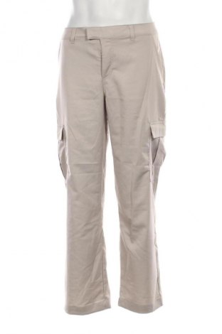 Мъжки панталон H&M Divided, Размер L, Цвят Бежов, Цена 62,21 лв.