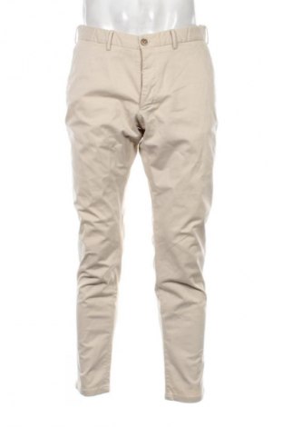 Herrenhose Massimo Dutti, Größe L, Farbe Beige, Preis 25,99 €