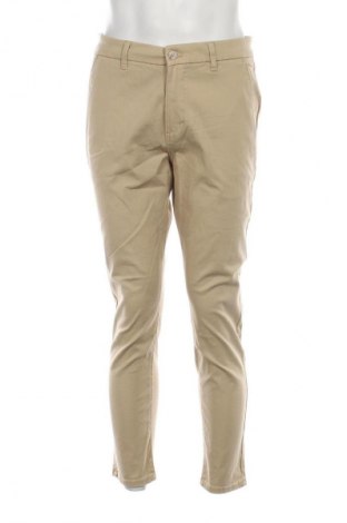 Мъжки панталон Terranova, Размер M, Цвят Бежов, Цена 62,00 лв.
