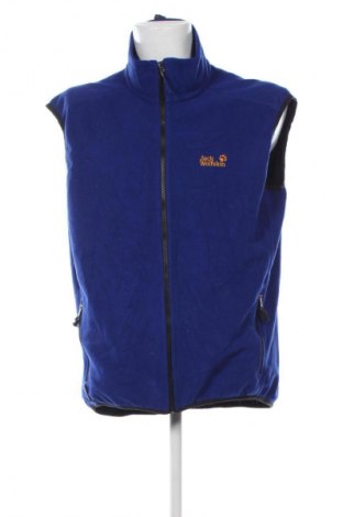 Herrenweste Jack Wolfskin, Größe XXL, Farbe Blau, Preis 20,99 €