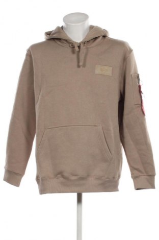 Herren Fleece Sweatshirt  Alpha Industries, Größe XXL, Farbe Beige, Preis 60,99 €