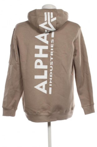 Herren Fleece Sweatshirt  Alpha Industries, Größe XXL, Farbe Beige, Preis 60,99 €