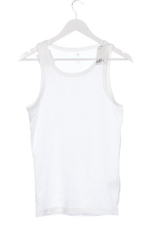 Herren Tanktop H&M, Größe XS, Farbe Weiß, Preis 6,99 €