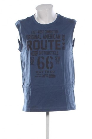 Herren Tanktop Man's World, Größe L, Farbe Blau, Preis 15,99 €