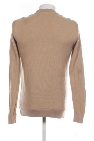 Herrenpullover BZB, Größe M, Farbe Beige, Preis 20,99 €