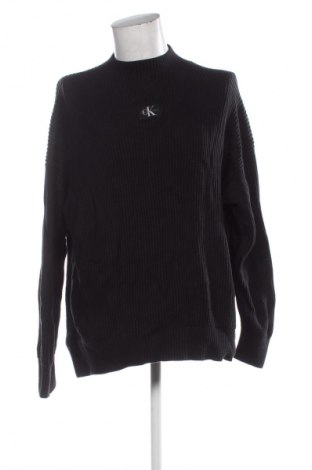 Herrenpullover Calvin Klein Jeans, Größe 5XL, Farbe Schwarz, Preis 83,99 €