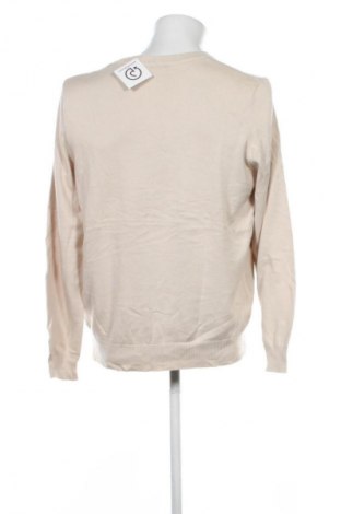 Herrenpullover Camargue, Größe L, Farbe Beige, Preis 11,99 €