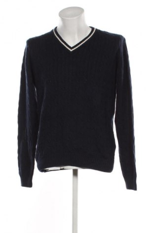 Herrenpullover Christian Berg, Größe M, Farbe Blau, Preis 17,99 €