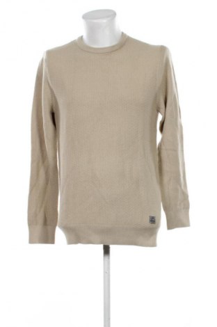 Herrenpullover H.I.S, Größe M, Farbe Beige, Preis 28,99 €