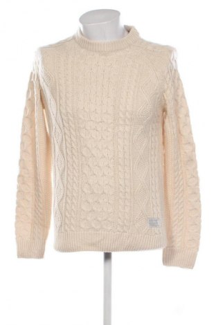 Pulover de bărbați H&M, Mărime S, Culoare Ecru, Preț 49,99 Lei