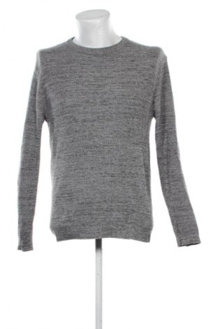 Herrenpullover John Devin, Größe M, Farbe Grau, Preis 8,99 €